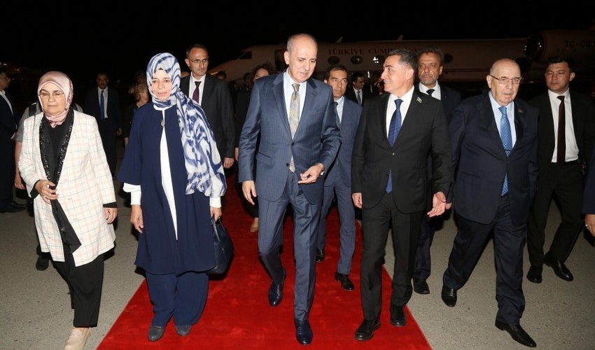 Numan Kurtulmuş Azərbaycana səfər edib