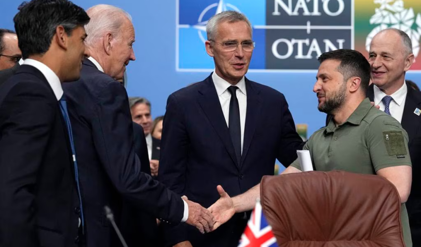 Ukrayna NATO-ya yalnız müharibə bitdikdən sonra qoşula bilər - Zelenski