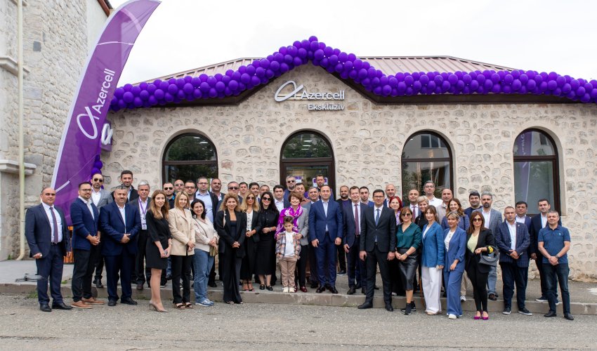 Azercell celebrates the first anniversary of its Exclusive office in Shusha!