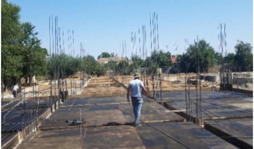 В Билясуваре строится крупнейшая школа района