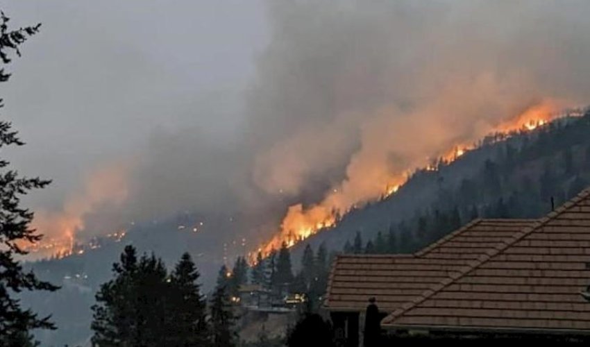 Kanadada şiddətli meşə yanğınları davam edir