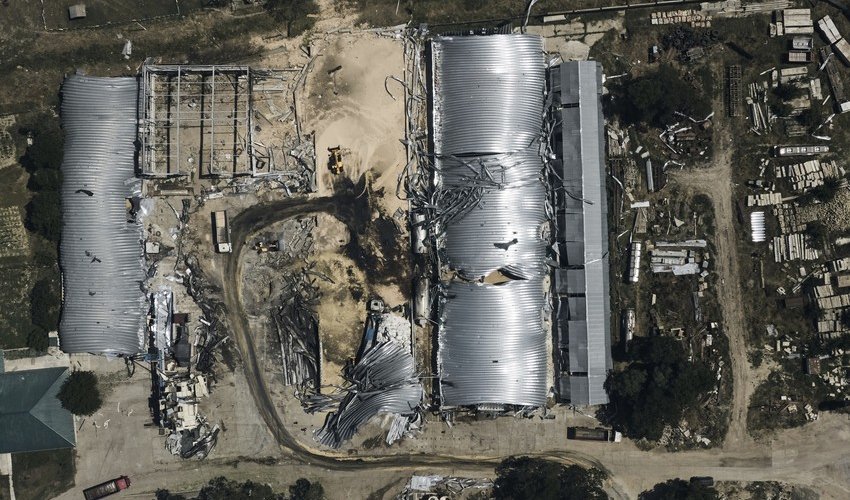 Russia attacks grain storage facilities in Odesa region Russia attacks grain storage facilities in Odesa region