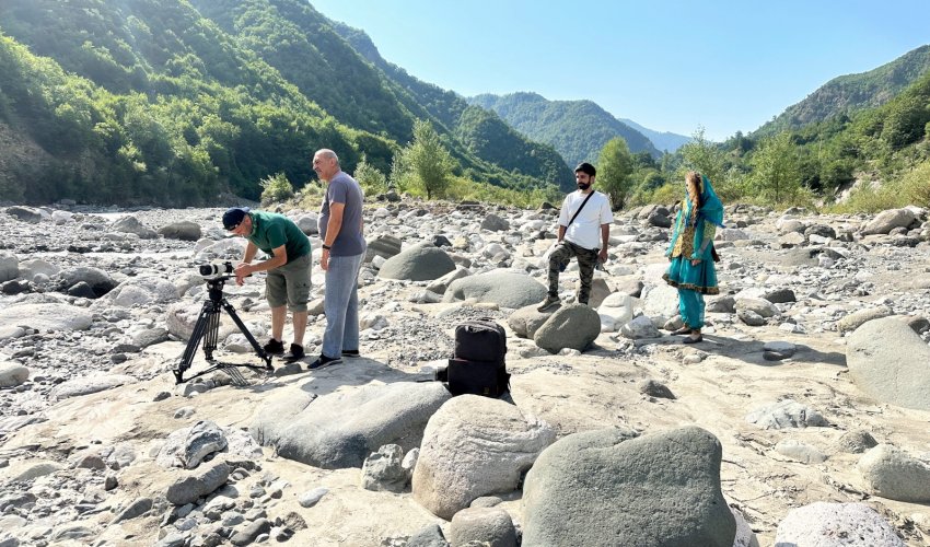 “Sarı gəlinin sorağında” tammetrajlı sənədli filmin çəkilişləri sona çatıb- FOTOLAR