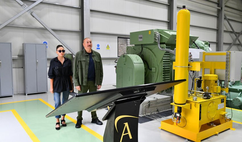 Prezident xanımı ilə Kəlbəcərdə açılışlarda iştirak etdi - Yenilənib