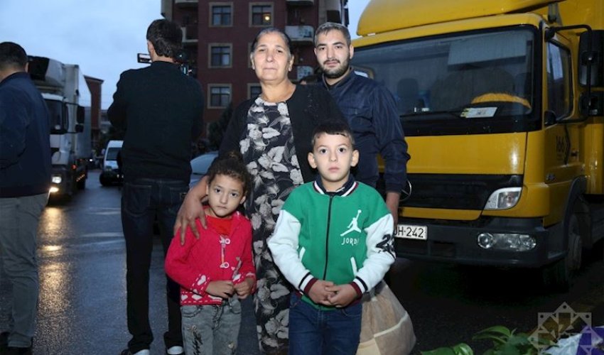 Daha 25 ailə Ağalıya yola salınıb