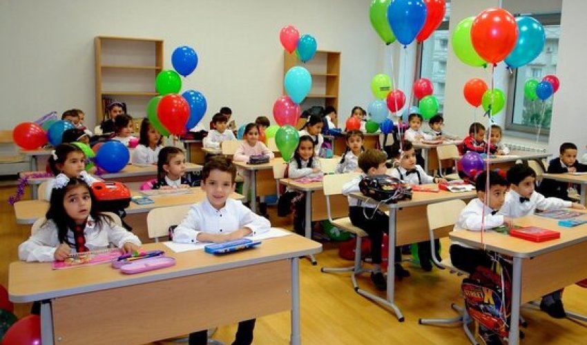 Birinci siniflərə və məktəbəhazırlıq qruplarına uşaqların qəbulu yekunlaşıb Birinci siniflərə və məktəbəhazırlıq qruplarına uşaqların qəbulu yekunlaşıb
