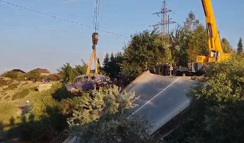 FHN Xaçmazda uçmuş körpü ilə bağlı məlumat yayıb