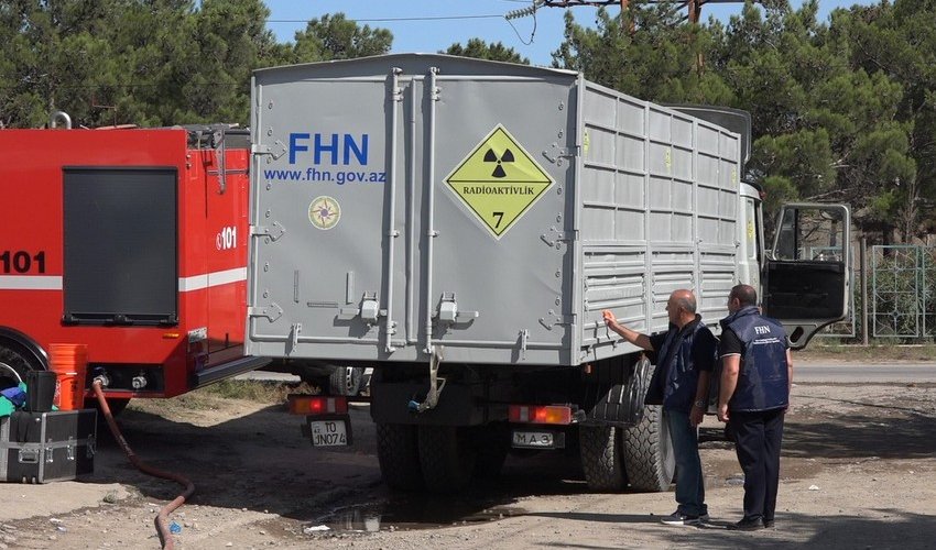 В Сумгайыте обнаруженное на предприятии радиоактивное вещество вывезено на спецкомбинат В Сумгайыте обнаруженное на предприятии радиоактивное вещество вывезено на спецкомбинат