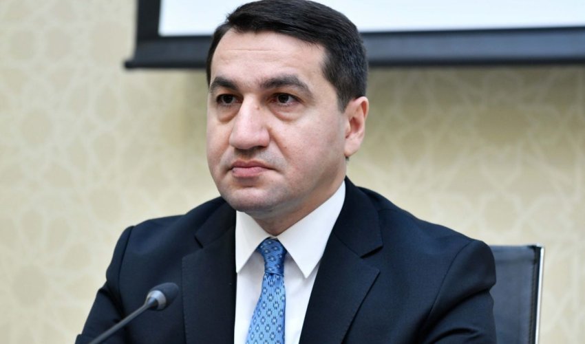 Sülh sazişi istiqamətində Ermənistan təşəbbüs göstərməlidir - Hacıyev Sülh sazişi istiqamətində Ermənistan təşəbbüs göstərməlidir - Hacıyev