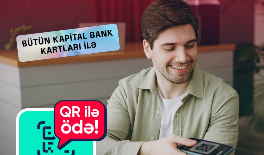 Birbank-ın yeni QR-kodla ödəniş üsulu 2% keşbek qazandırır