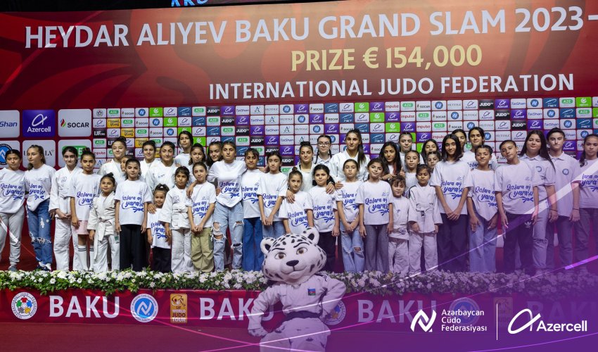 Azercell has supported the 'Grand Slam' tournament on judo