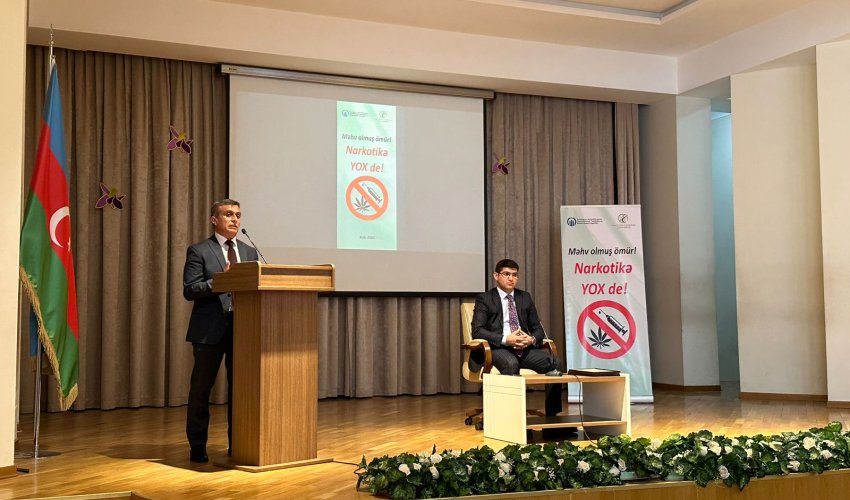 “Məhv olmuş ömür. Narkotikə YOX de!” adlı qısametrajlı film nümayiş olunub “Məhv olmuş ömür. Narkotikə YOX de!” adlı qısametrajlı film nümayiş olunub