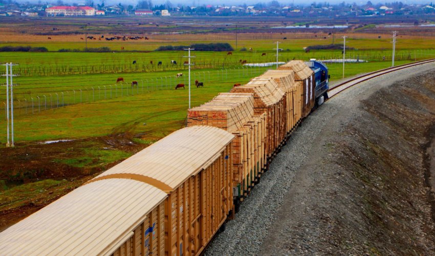 Azərbaycan dəmir yolu ilə idxalı artırıb