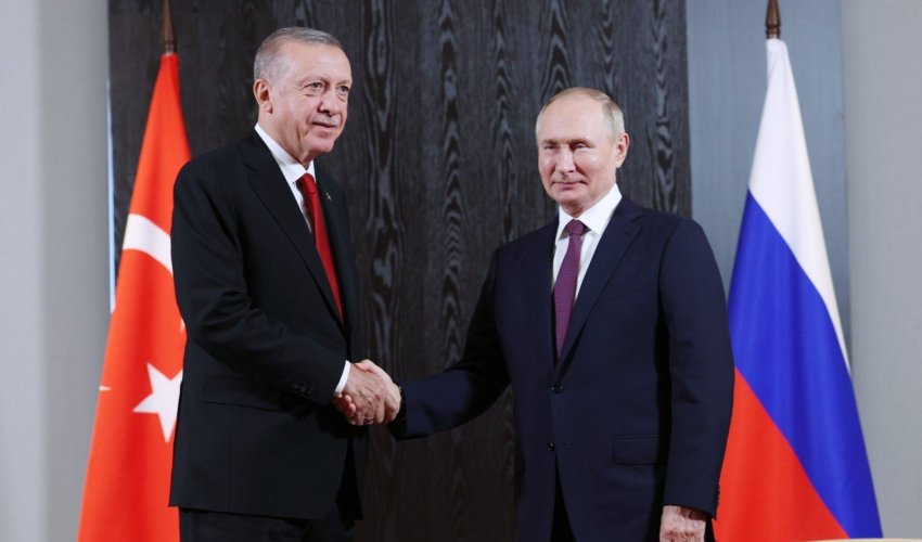 Ərdoğan və Putin İsrail-Fələstin münaqişəsini müzakirə edib