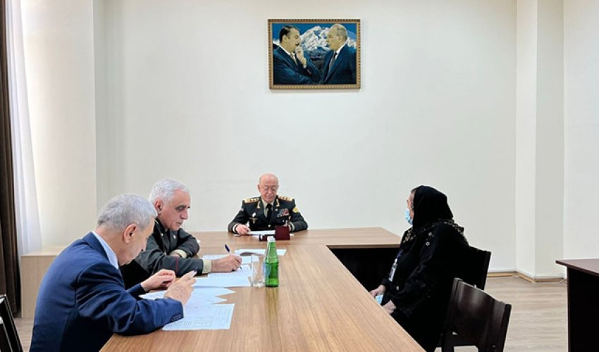 Kəmaləddin Heydərov qəbul keçirdi