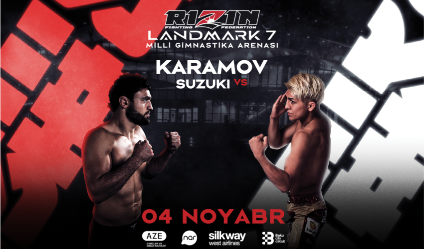 “Nar” beynəlxalq MMA yarışı “RIZIN” turnirinin rəsmi tərəfdaşıdır