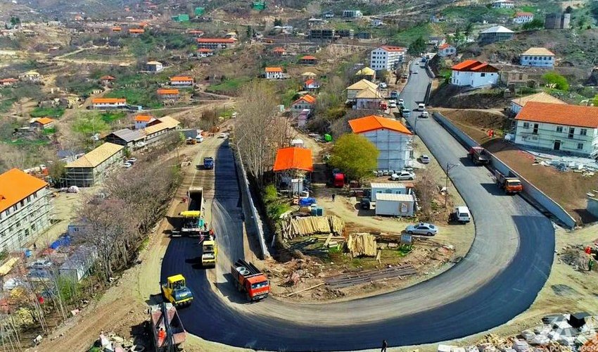 Laçın şəhərinin təbii qaz təchizatına başlanılıb - Azəriqaz