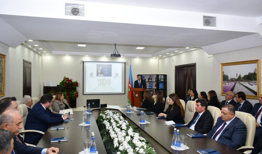 Yasamal rayoununda Ədliyyə işçilərinin peşə bayramı qeyd edilib