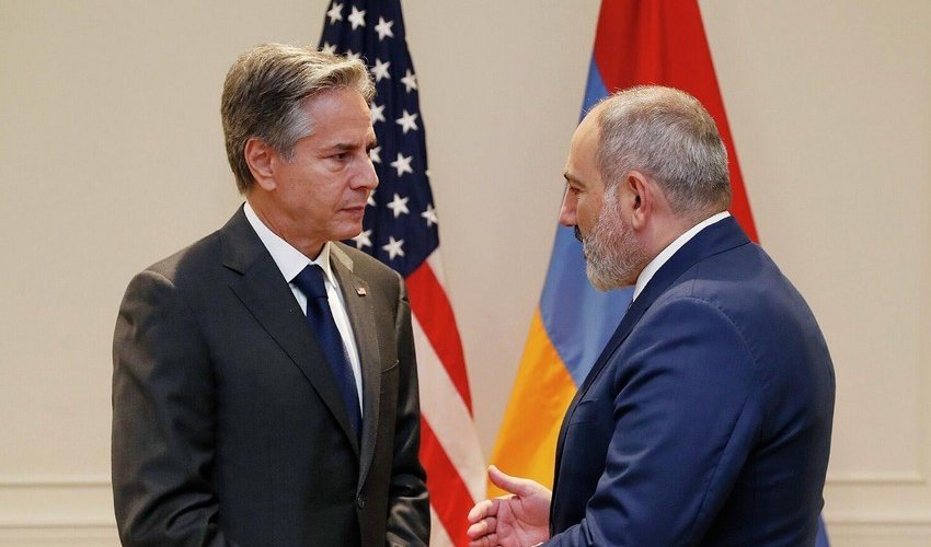 Blinken, Pashinyan discuss prospects for peace agreement between Yerevan and Baku Blinken, Pashinyan discuss prospects for peace agreement between Yerevan and Baku