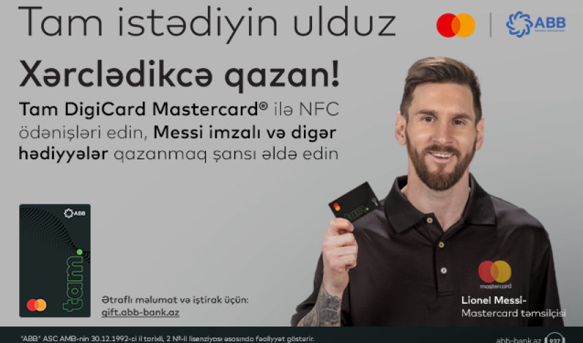 Tam istədiyiniz ulduz, Tam DigiCard-la! Tam istədiyiniz ulduz, Tam DigiCard-la!