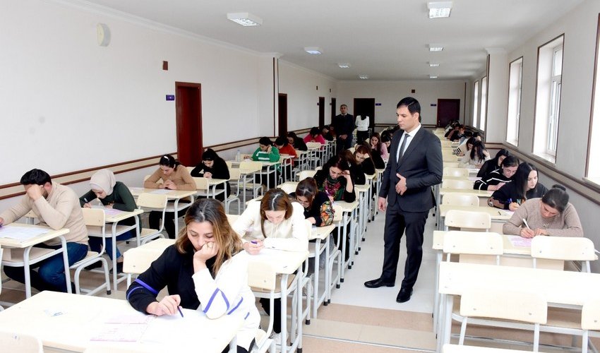 Naxçıvanda ilk dəfə təhsil müəssisələrinin yardımçı heyəti üçün test imtahanı keçirilir Naxçıvanda ilk dəfə təhsil müəssisələrinin yardımçı heyəti üçün test imtahanı keçirilir