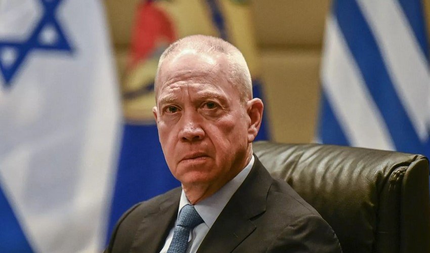 Israeli defense minister talks on mass surrender of Hamas militants Israeli defense minister talks on mass surrender of Hamas militants
