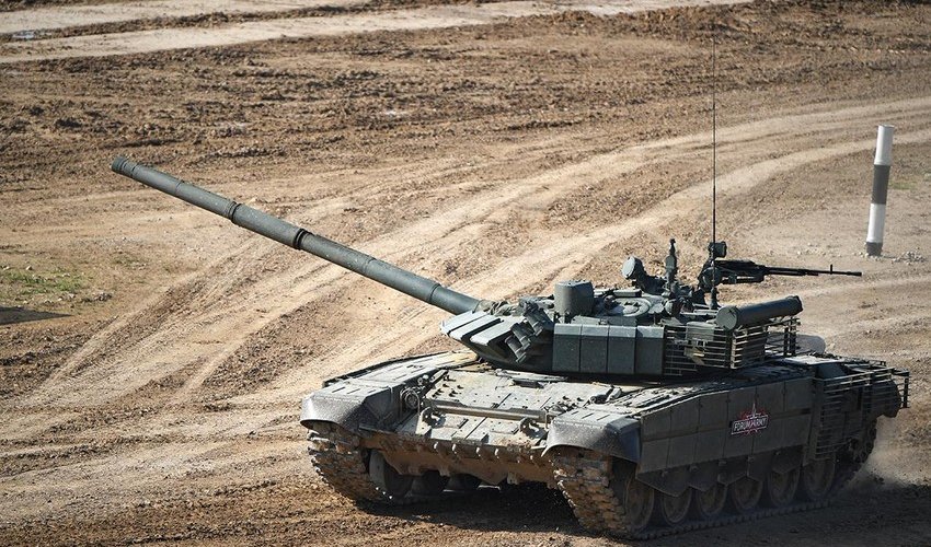 One crew member killed, another injured, as Russian tank hit by mine in its own territory One crew member killed, another injured, as Russian tank hit by mine in its own territory