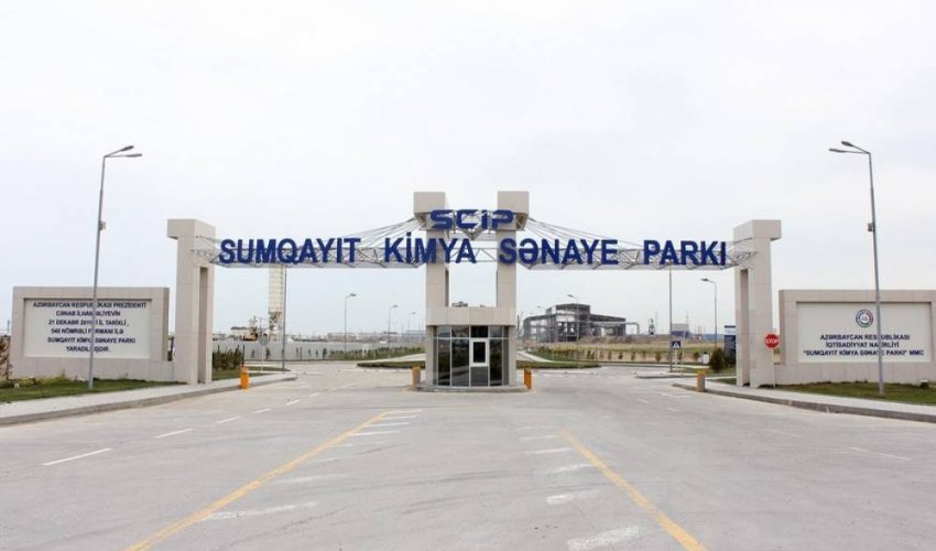 Sumqayıt Kimya Sənaye Parkından 3 milyarddan çox məhsul ixrac edilib