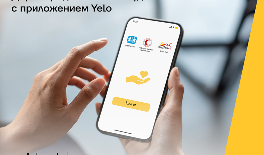 Совершайте благотворительные выплаты через приложение Yelo