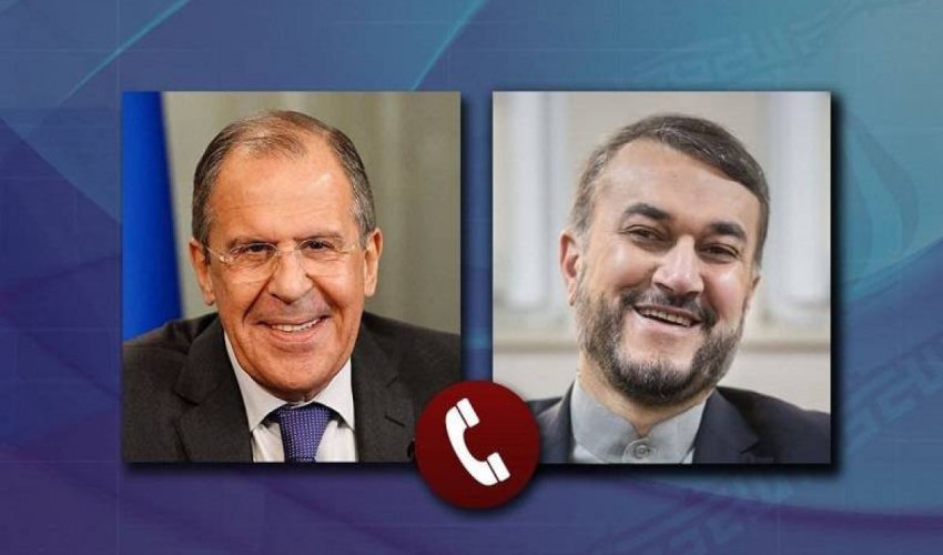 Lavrov Abdullahianla Qəzzadakı vəziyyəti müzakirə edib