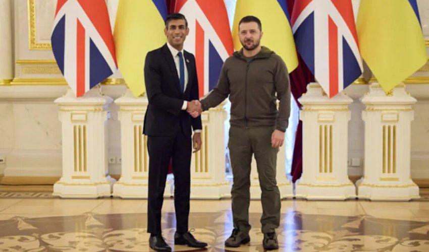 UK and Ukraine sign security agreement UK and Ukraine sign security agreement