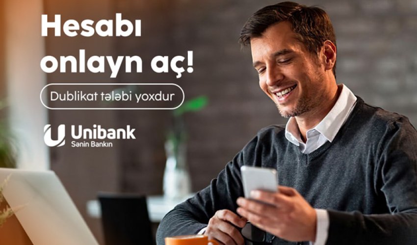 Unibankda onlayn biznes hesabı açmağın hansı üstünlükləri var?