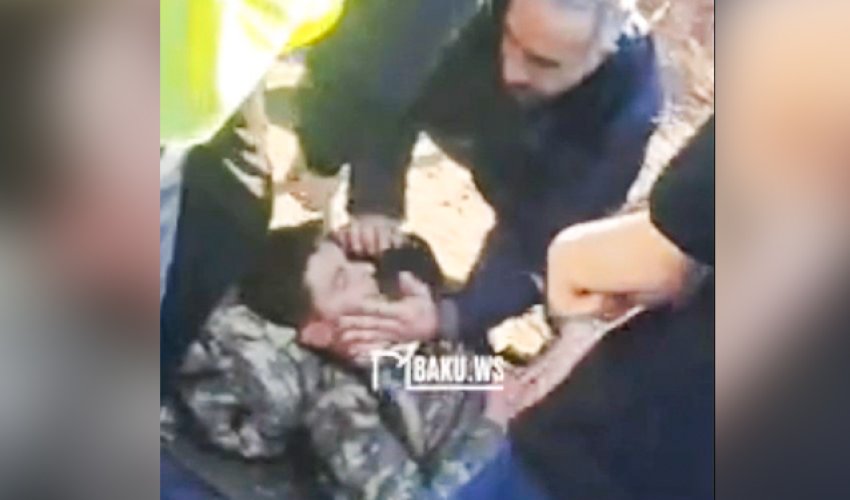 Bakıda hərbçilər qəzaya düşdü, yaralılar var - Video