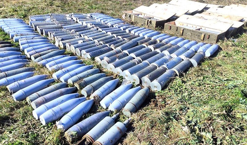 Xocalıda artilleriya mərmiləri aşkarlanıb