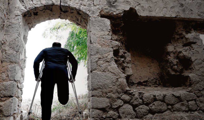 Mina partlaması nəticəsində daha bir mülki şəxs yaralanıb - XİN