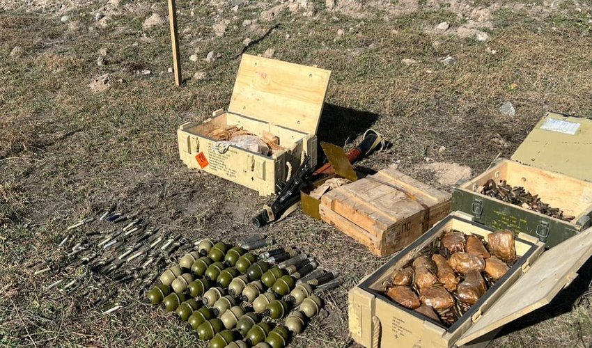 Ammunition found in Gubadli