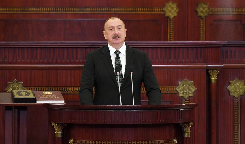 President Ilham Aliyev: 'I will continue to spare no effort for the comprehensive development of Azerbaijan' President Ilham Aliyev: 'I will continue to spare no effort for the comprehensive development of Azerbaijan'