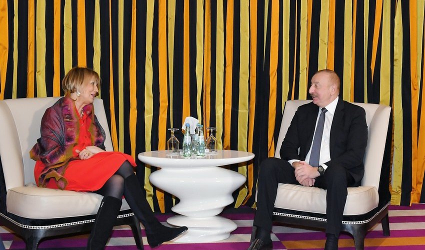 İlham Əliyev Münxendə görüşlər keçirir - Yenilənir