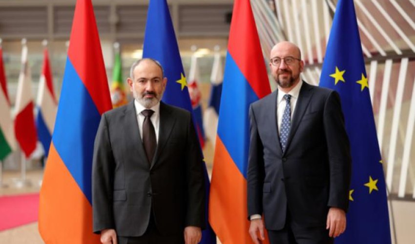 Şarl Mişel və Paşinyan Ermənistan-Azərbaycan normallaşma prosesini müzakirə edib