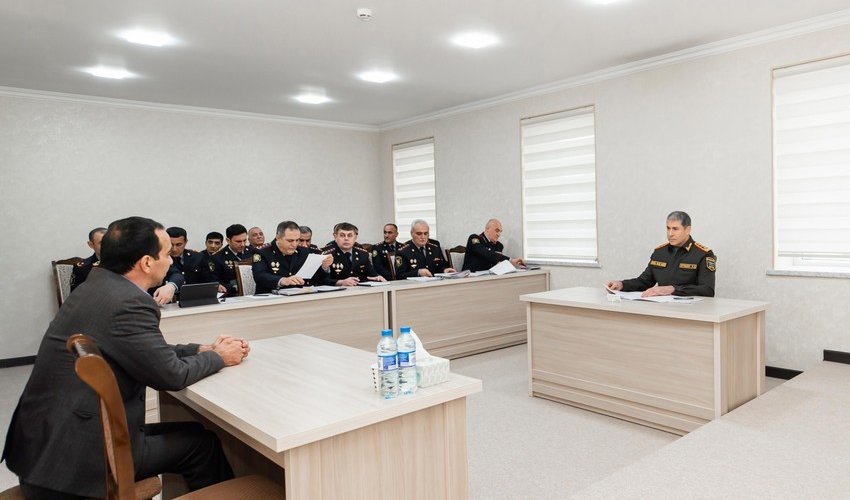 Vilayət Eyvazov Saatlıda qəbul keçirib