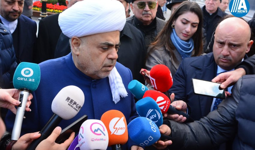 İşğaldan azad olunmuş ərazilərdə yeni məscidlər tikilir - Allahşükür Paşazadə İşğaldan azad olunmuş ərazilərdə yeni məscidlər tikilir - Allahşükür Paşazadə
