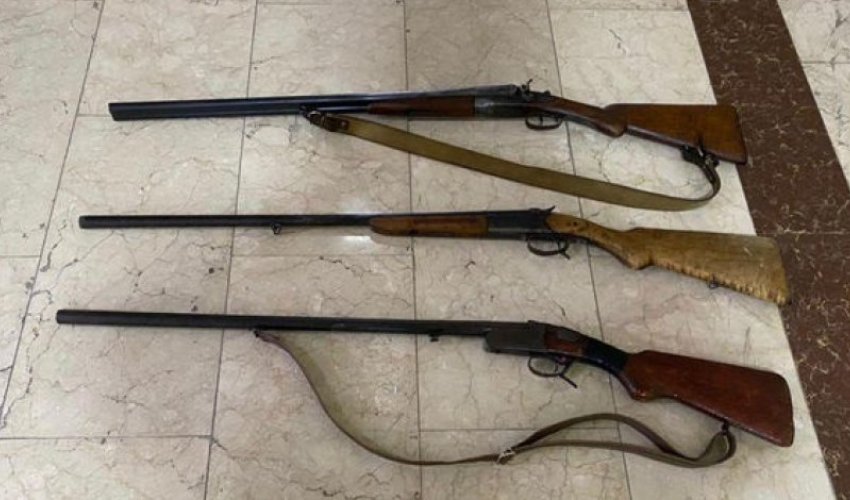 В Исмайыллинском и Габалинском районах у граждан изъяли 16 ружей