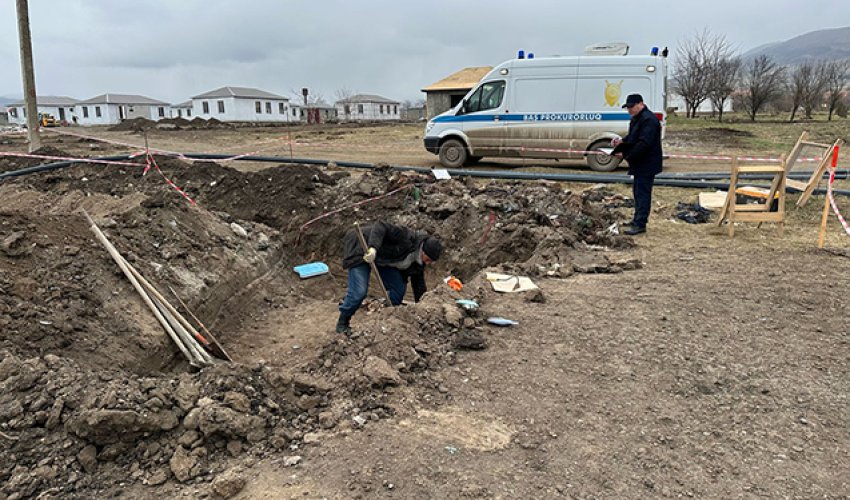 Xocalıda aşkar edilmiş insan qalıqlarının sayı 14-ə çatıb Xocalıda aşkar edilmiş insan qalıqlarının sayı 14-ə çatıb