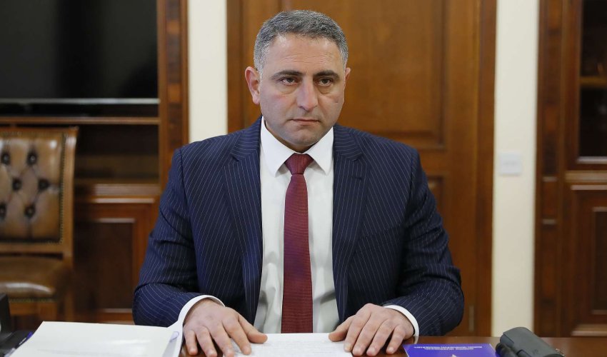 Artur Qasparyan Ermənistanın yeni DTX rəhbəri təyin edilib