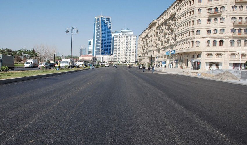 На проспекте 8 Ноября в Баку начнутся ремонтные работы