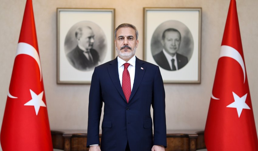 Hakan Fidan Azərbaycanda səfərdədir