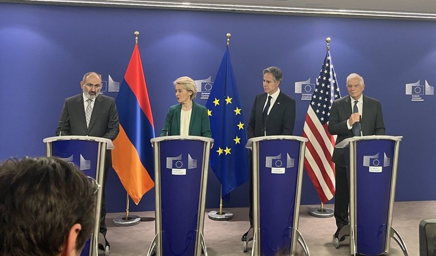 US-EU-Armenia meeting kicks off in Brussels US-EU-Armenia meeting kicks off in Brussels