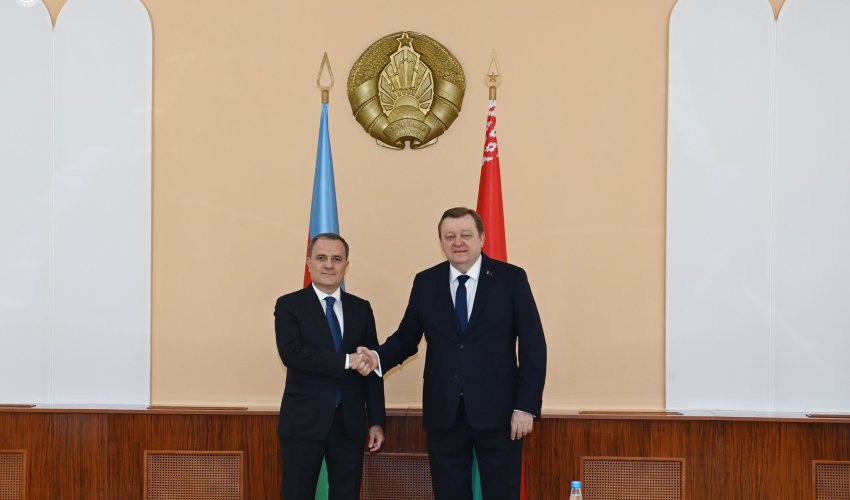 Ceyhun Bayramov Belarus XİN başçısı ilə görüşüb Ceyhun Bayramov Belarus XİN başçısı ilə görüşüb