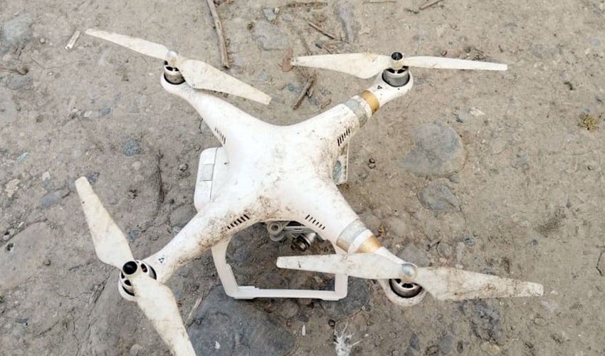 Armenian quadcopter neutralized over positions of Azerbaijani army