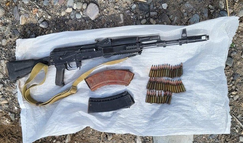 Guns and ammunition found in Zangilan